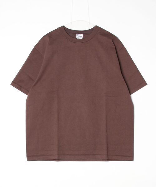 WALLA WALLA SPORT（ワラワラスポーツ）の「9oz TUBE TEE/ 9オンス チューブ ティー（Tシャツ/カットソー・メンズ・レモンイエロー/グリーン系その他/マスタード/エンジ/ダークブラウン/スミクロ/アイボリー/ブラック/ホワイト・X-LARGE/LARGE/SMALL/MEDIUM）」の5枚目の写真