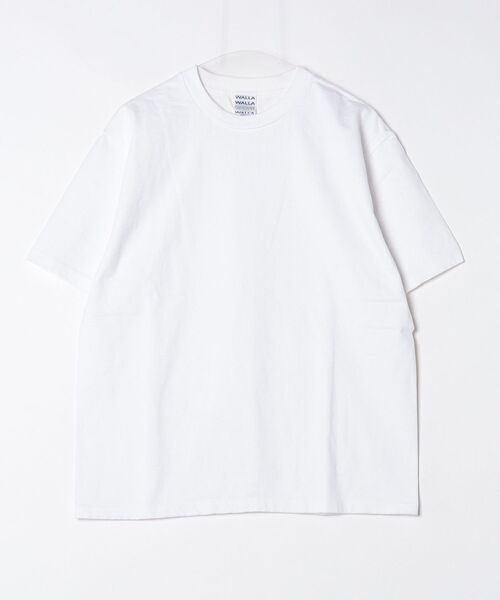 WALLA WALLA SPORT（ワラワラスポーツ）の「9oz TUBE TEE/ 9オンス チューブ ティー（Tシャツ/カットソー・メンズ・レモンイエロー/グリーン系その他/マスタード/エンジ/ダークブラウン/スミクロ/アイボリー/ブラック/ホワイト・X-LARGE/LARGE/SMALL/MEDIUM）」の19枚目の写真