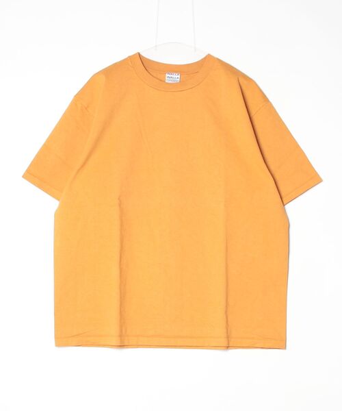 WALLA WALLA SPORT（ワラワラスポーツ）の「9oz TUBE TEE/ 9オンス チューブ ティー（Tシャツ/カットソー・メンズ・レモンイエロー/グリーン系その他/マスタード/エンジ/ダークブラウン/スミクロ/アイボリー/ブラック/ホワイト・X-LARGE/LARGE/SMALL/MEDIUM）」の20枚目の写真