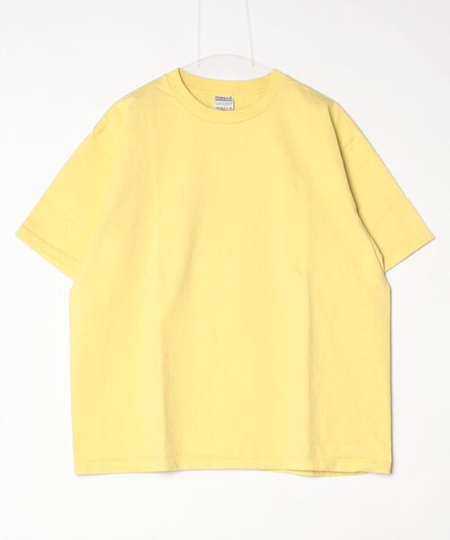 WALLA WALLA SPORT（ワラワラスポーツ）の「9oz TUBE TEE/ 9オンス チューブ ティー（Tシャツ/カットソー・メンズ・レモンイエロー/グリーン系その他/マスタード/エンジ/ダークブラウン/スミクロ/アイボリー/ブラック/ホワイト・X-LARGE/LARGE/SMALL/MEDIUM）」の22枚目の写真