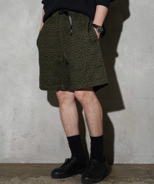 THRIFTY LOOK（スリフティールック）の「THRIFTY LOOK / スリフティールック PRINTED 90S CLIMBING SHORTS タイガーカモ レオパード ウェビングベルト イージーショーツ（その他パンツ・メンズ・カモフラージュ/ブラウン/グリーン・MEDIUM/LARGE）」の10枚目の写真