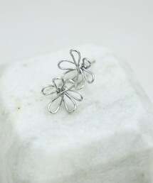 coen（コーエン）の「ワイヤーフラワーモチーフピアス（ピアス（両耳用））」