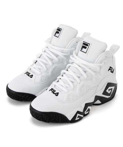 FILA（フィラ）の「FILA MB（フィラ マッシュバーン）（スニーカー・メンズ・ホワイト/ブラック・23cm/23.5cm/24cm/24.5cm/25cm/25.5cm/26cm/26.5cm/27cm/27.5cm/28cm/29cm）」の2枚目の写真
