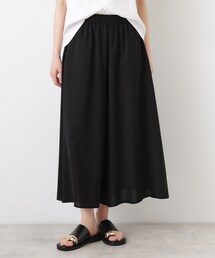 Dessin | 【UVカット/接触冷感】フレアワイドパンツ(その他パンツ)