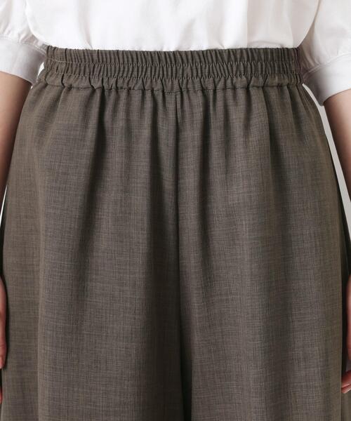 Dessin（デッサン）の「【UVカット/接触冷感】フレアワイドパンツ（その他パンツ・レディース・ブラック/ブラウン系その他/ライトベージュ・02/01/03）」の7枚目の写真