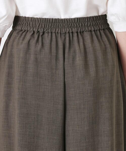 Dessin（デッサン）の「【UVカット/接触冷感】フレアワイドパンツ（その他パンツ・レディース・ブラック/ブラウン系その他/ライトベージュ・02/01/03）」の8枚目の写真