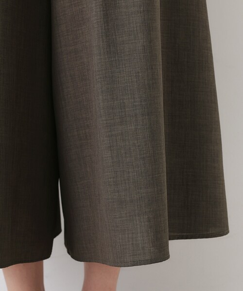 Dessin（デッサン）の「【UVカット/接触冷感】フレアワイドパンツ（その他パンツ・レディース・ブラック/ブラウン系その他/ライトベージュ・02/01/03）」の10枚目の写真