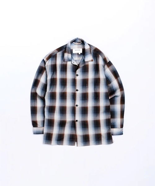 【ANACHRONORM】RELUX OPEN COLOR CHECK SHIRTS