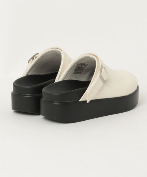 GAP(ギャップ)の「【GAP】厚底 サボサンダル(サンダル・レディース・ブラック/アイボリー・S/M/L/LL)」の4枚目の写真