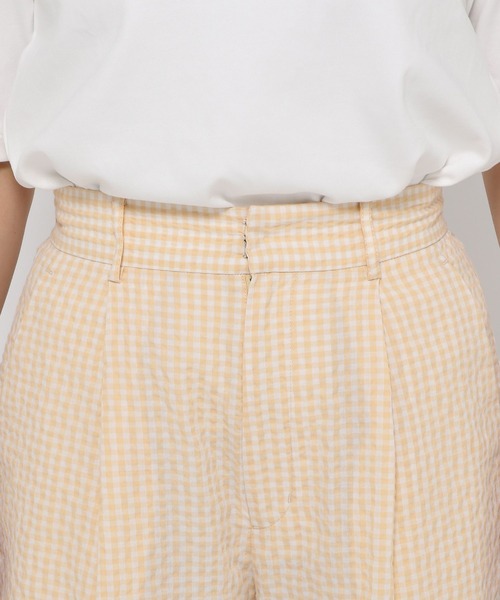 GLOBAL WORK(グローバルワーク)の「cossyさんプロデュース/サッカーSET UPパンツ/EiiS/314276(その他パンツ・レディース・ライトベージュ・SMALL/X-SMALL)」の9枚目の写真
