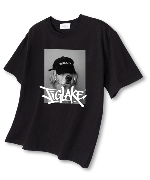TI.GLAKE(ティーグレイク)の「ドンボダルミドク オーバーサイズ 半袖Tシャツ ブラック(Tシャツ/カットソー・メンズ・その他・LARGE/X-LARGE/XX-LARGE)」の1枚目の写真