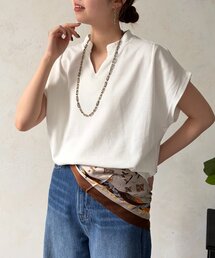 Chez toi | スキッパーポンチプルオーバー(Tシャツ/カットソー)