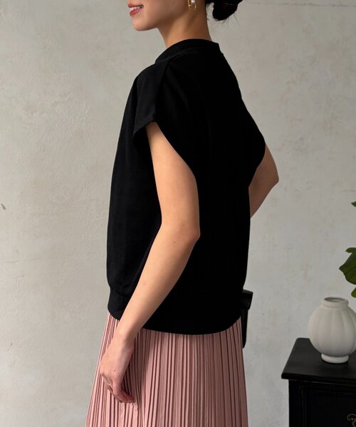 Chez toi（シェトワ）の「スキッパーポンチプルオーバー（Tシャツ/カットソー・レディース・ブラック/ベージュ/ホワイト・FREE）」の20枚目の写真