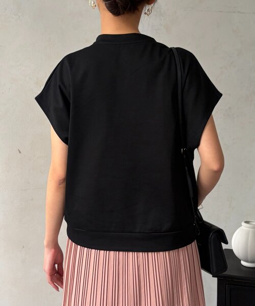 Chez toi（シェトワ）の「スキッパーポンチプルオーバー（Tシャツ/カットソー・レディース・ブラック/ベージュ/ホワイト・FREE）」の21枚目の写真