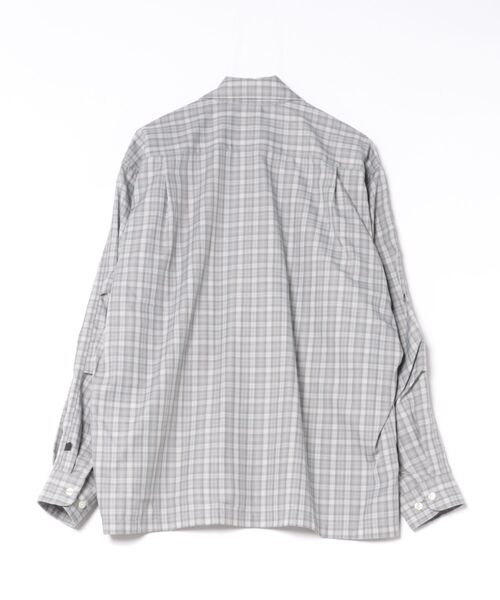 DAIWA PIER39（ダイワピア39）の「TECH SPORTS OPEN COLLAR SHIRT L/S GREN PLAID（シャツ/ブラウス・メンズ・ブラウン/チャコールグレー/ライトグレー・LARGE/X-LARGE/MEDIUM）」の14枚目の写真