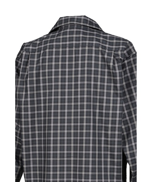 DAIWA PIER39（ダイワピア39）の「TECH SPORTS OPEN COLLAR SHIRT L/S GREN PLAID（シャツ/ブラウス・メンズ・ブラウン/チャコールグレー/ライトグレー・LARGE/X-LARGE/MEDIUM）」の7枚目の写真