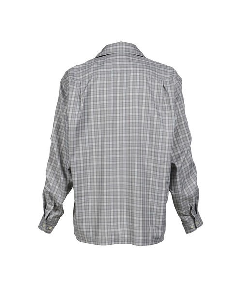 DAIWA PIER39（ダイワピア39）の「TECH SPORTS OPEN COLLAR SHIRT L/S GREN PLAID（シャツ/ブラウス・メンズ・ブラウン/チャコールグレー/ライトグレー・LARGE/X-LARGE/MEDIUM）」の8枚目の写真