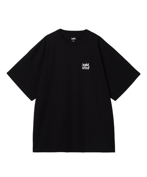 X-girl(エックスガール)の「LEOPARD CIRCLE LOGO AND FACE S/S TEE DRESS(ワンピース・レディース・ホワイト/ブラック・M/S)」の7枚目の写真