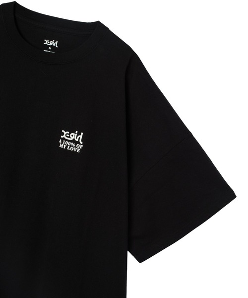 X-girl(エックスガール)の「LEOPARD CIRCLE LOGO AND FACE S/S TEE DRESS(ワンピース・レディース・ホワイト/ブラック・M/S)」の11枚目の写真