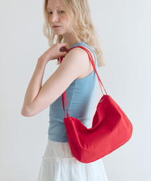 Light Mellow Shoulder Bag _ Tomato Red