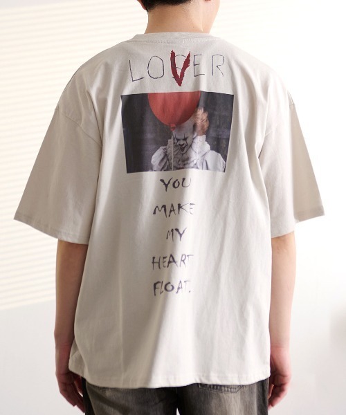 SILVER BULLET(シルバーバレット)の「『SILVER BULLET SELECT AP/シルバーバレットセレクト』IT/イット"それ"が見えたら、終わり。USED LIKE TEE(Tシャツ/カットソー・レディース・ブラック系1/ホワイト系2/ブラック系2・LL/L)」の2枚目の写真