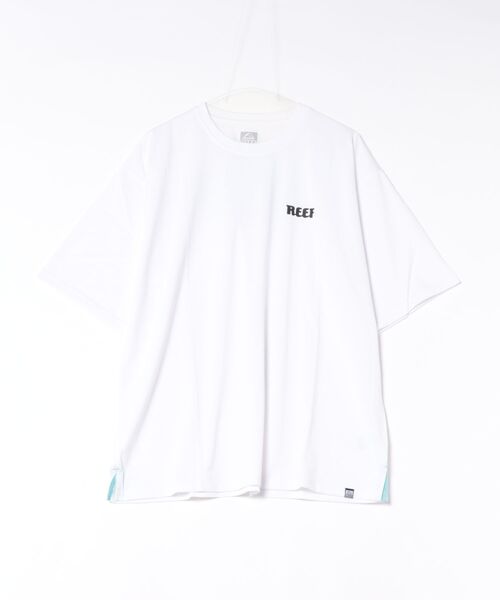 REEF(リーフ)の「REEF メンズ BOTANIA&ISLAND LOGO T Tシャツ 【2026年夏モデル】(Tシャツ/カットソー・メンズ・ホワイト/ブラック/ベージュ/ミント・SMALL/MEDIUM/X-LARGE/LARGE)」の1枚目の写真