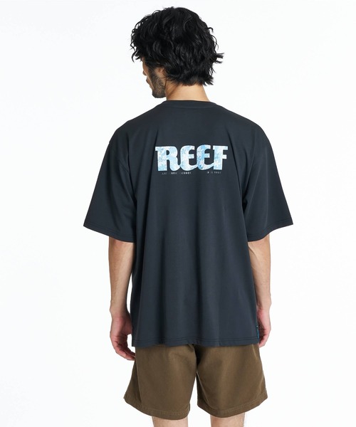 REEF(リーフ)の「REEF メンズ BOTANIA&ISLAND LOGO T Tシャツ 【2026年夏モデル】/リーフUV対策接触冷感半袖Tシャツ(Tシャツ/カットソー・メンズ・ホワイト/ブラック/ベージュ/ミント・SMALL/MEDIUM/X-LARGE/LARGE)」の12枚目の写真
