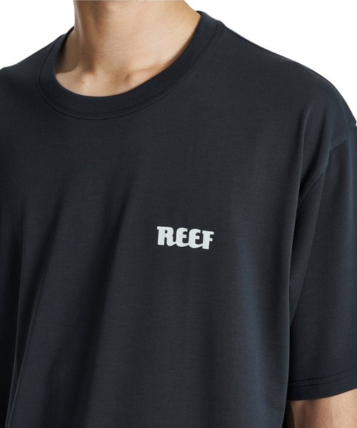 REEF(リーフ)の「REEF メンズ BOTANIA&ISLAND LOGO T Tシャツ 【2026年夏モデル】/リーフUV対策接触冷感半袖Tシャツ(Tシャツ/カットソー・メンズ・ホワイト/ブラック/ベージュ/ミント・SMALL/MEDIUM/X-LARGE/LARGE)」の11枚目の写真
