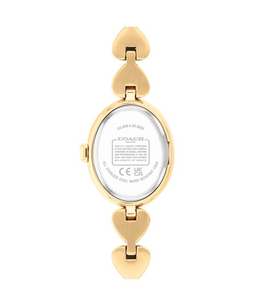 COACH(コーチ)の「【COACH】 コーチ SAMMY レディース ウォッチ(アナログ腕時計・レディース・シルバー/ピンクゴールド/ゴールド・FREE)」の7枚目の写真