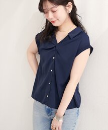 natural couture | ねじりデザインブラウス(シャツ/ブラウス)