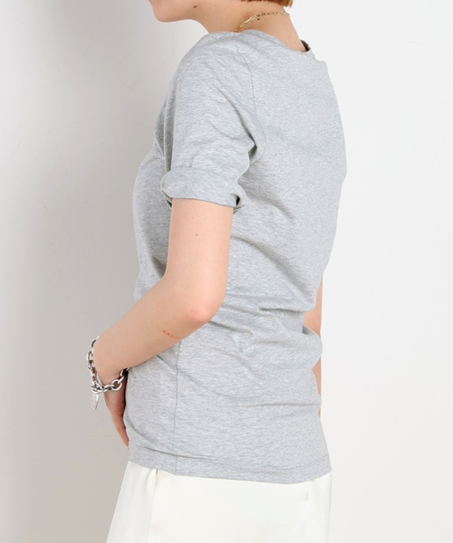 AP STUDIO(エーピーストゥディオ)の「【BETTTER/ベター】1980 T-SHIRT(Tシャツ/カットソー・レディース・ライトグレー・FREE)」の14枚目の写真