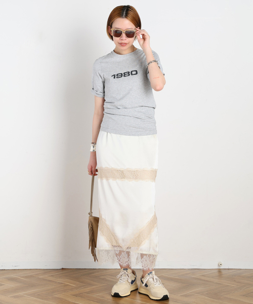 AP STUDIO(エーピーストゥディオ)の「【BETTTER/ベター】1980 T-SHIRT(Tシャツ/カットソー・レディース・ライトグレー・FREE)」の16枚目の写真