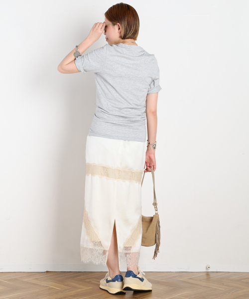 AP STUDIO(エーピーストゥディオ)の「【BETTTER/ベター】1980 T-SHIRT(Tシャツ/カットソー・レディース・ライトグレー・FREE)」の18枚目の写真
