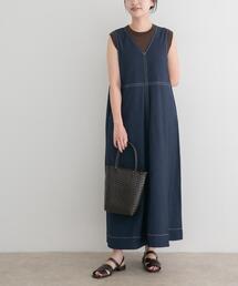ITEMS URBANRESEARCH | 『洗濯可』レーヨンデニムテントワンピース(ワンピース)