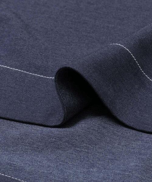 ITEMS URBANRESEARCH（アイテムズ アーバンリサーチ）の「『洗濯可』レーヨンデニムテントワンピース（ワンピース・レディース・ブルー/ブルー系その他・FREE）」の19枚目の写真