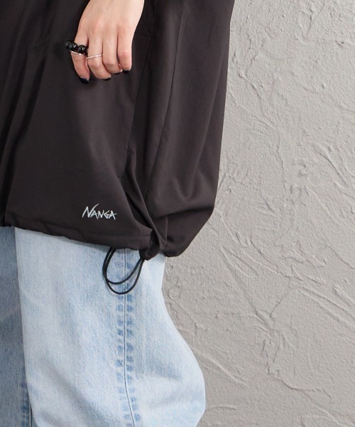 NANGA（ナンガ）の「[NANGA/ナンガ] PLC EXCURSION ドローコード ショートスリーブTシャツ（Tシャツ/カットソー・レディース・ブラック/ライトグレー・M/L）」の13枚目の写真