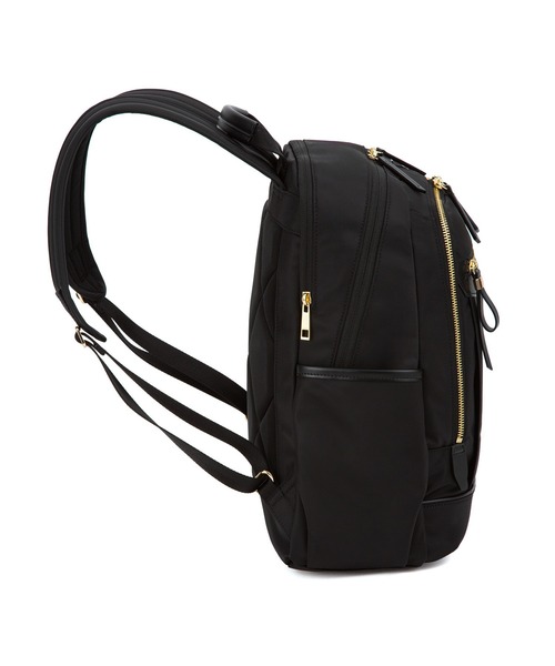 Jewelna Rose(ジュエルナローズ)の「リラ リュックサック A4/13.3インチPCサイズ 16361(バックパック/リュック・レディース・ブラック/グレー・FREE)」の4枚目の写真