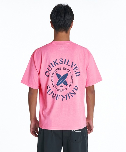 Quiksilver(クイックシルバー)の「QUIKSILVER メンズ SURF MIND ST 半袖Tシャツ バックプリント ルーズフィット【2026年夏モデル】(Tシャツ/カットソー・メンズ・ホワイト/ブラック/ピンク・LARGE/MEDIUM/SMALL/X-LARGE)」の3枚目の写真