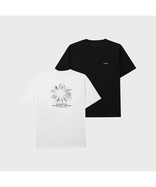 PLAC(プラック)の「グラフィック半袖Tシャツ2色(Tシャツ/カットソー・メンズ・ブラック/ホワイト・LARGE/MEDIUM/X-LARGE)」の2枚目の写真