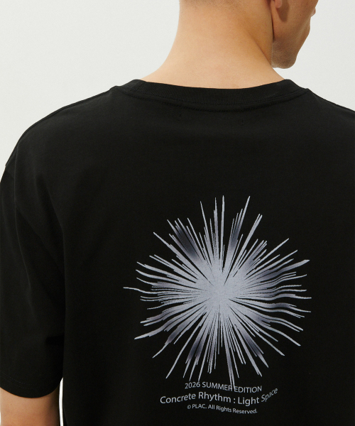PLAC(プラック)の「グラフィック半袖Tシャツ2色(Tシャツ/カットソー・メンズ・ブラック/ホワイト・LARGE/MEDIUM/X-LARGE)」の8枚目の写真
