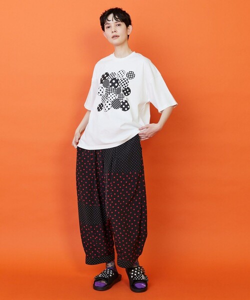 FRAPBOIS(フラボア)の「フォームドットTシャツ(Tシャツ/カットソー・レディース・ホワイト/グリーン・1/2)」の15枚目の写真