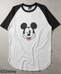 【Disney/MICKEY MOUSE 】ミッキー ラグラン T(M26-100)