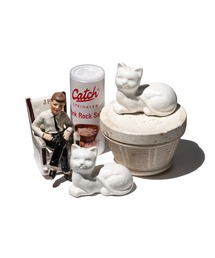 PUEBCO(�v�G�u�R)��CERAMIC SALT & PEPPER SHAKER SET / Cat(�L�b�`���c�[��)