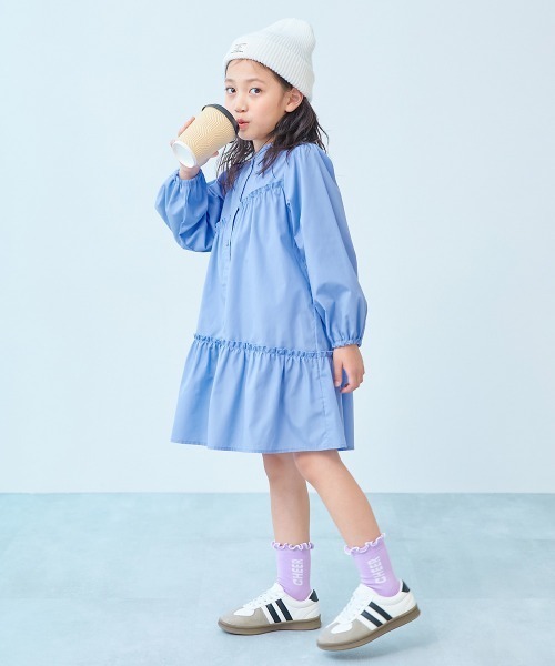 devirock（デビロック）の「ハートがかわいい ガールズデザインソックス 3足セット（ソックス/靴下・キッズ・ブルー系その他/ブラック系その他/レッド系その他/レッド系その他2・S/M/L）」の8枚目の写真