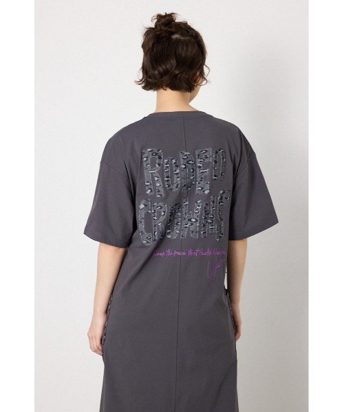 RODEO CROWNS WIDE BOWL(ロデオクラウンズワイドボウル)の「CLOUD FABLIC ワンピース(ワンピース・レディース・ダークブルー/ライトピンク/ブラック/カーキ・FREE)」の14枚目の写真