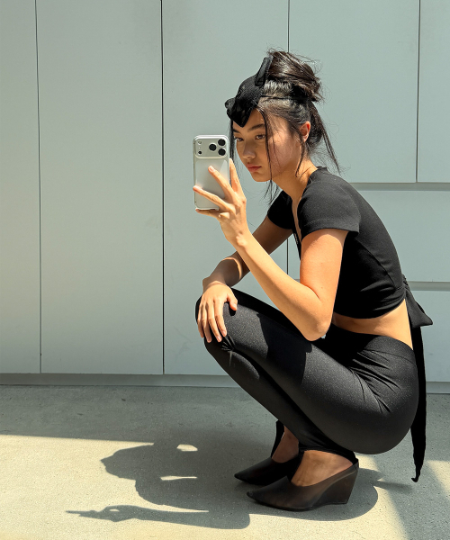 ODOR(オドー)の「Mellow cardigan - Black(Tシャツ/カットソー・レディース・その他・FREE)」の8枚目の写真
