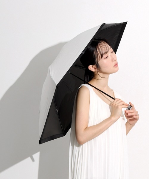 セール】遮光100％ 遮熱 晴雨兼用 折りたたみ日傘 ”フワクール