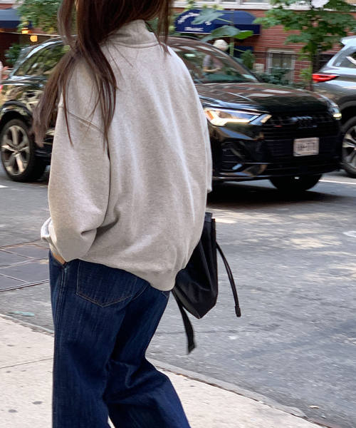 haag(ヘイグ)の「a haag half zip-up (grey)(スウェット・レディース・その他・FREE)」の5枚目の写真