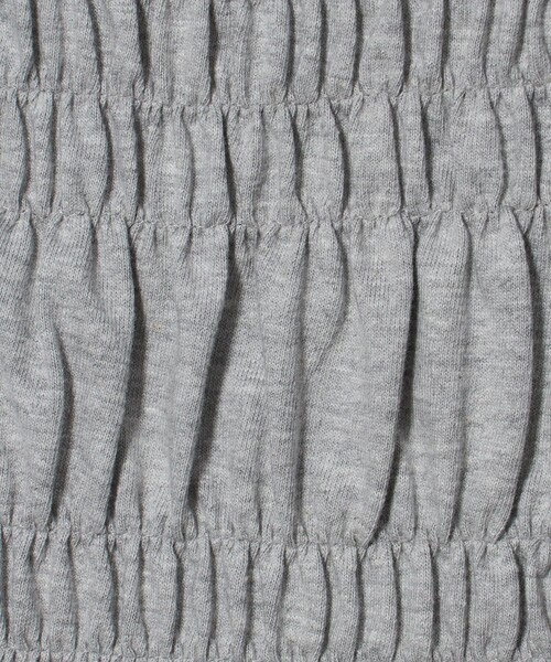 6(ロク)の「【別注】<Ruro for 6>SHIRRING TUBE TOP GRAY/チューブトップ(チューブトップ・レディース・グレー系・FREE)」の6枚目の写真