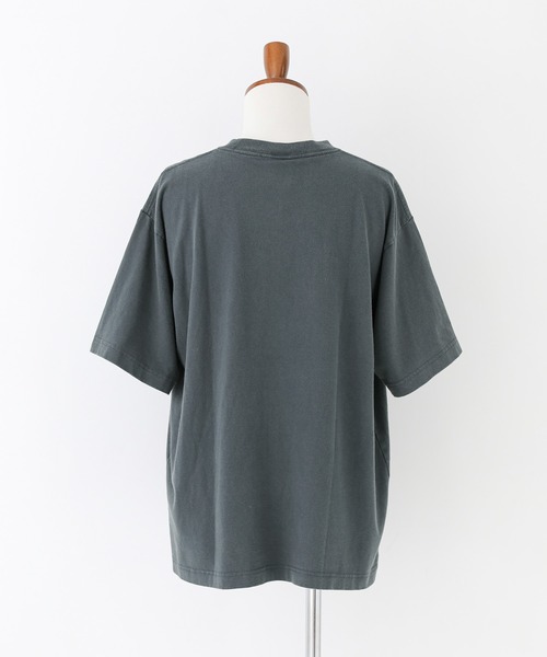 Champion(チャンピオン)の「【Champion】ピグメントロゴ刺繍Tシャツ(Tシャツ/カットソー・メンズ・ブラック/ネイビー・M/L/XL)」の8枚目の写真
